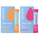 Řádné hydratační tyčinky - Electrolyte Powder Drink Mix Packets with Trace Minerals for Rapid Hydration + Přirozeně ochucené - Žádné umělé sladkosti Meloun Berry