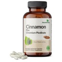 Futurebiotika Skořice Plus Chrom Pikolinát Dodatek, High potency Chromium, Non- GMO, 120 Vegetariánské kapsle