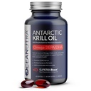 100% čistý organický krilový olej 1000mg, 60- den, Omega 3 dodatek, nejvyšší koncentrace 56% Fosfolipidy, Wild chycen, udržitelná tractive antarktická Omega 3, Astaxanthin, srdce, žádný rybí olej