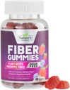 Žvýkačky pro dospělé, Sugar Free Daily 4g Gummy Fiber Supplement, Prebiotická Žvýkačková Podpora zdraví - Rostlinné Rozpustné Žvýkačky, Prebiotika Podporuje Regularitu a stravení - 60 Žvýkačky