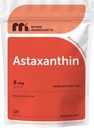 Mikro přísady Astaxanthin 6 mg s MCT olejem, 120 Softgels CLAS124; Premium Astaxanthin Antioxidant doplňky * CLAS124; Fresh Microalgae Source CLAS124; Triple Strength, Non- GMO, Gluten Free, No Soy