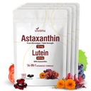 14- in-1 Astaxanthin 12 mg & Lutein 40 mg s Zeaxanthin doplňky, 24 Měsíce Dodávka, Čerstvý zdroj řas, podporuje oko, kůže, antioxidant, kloubní, oběhové zdraví, Non- GMO, gluten zdarma, 4 Bag