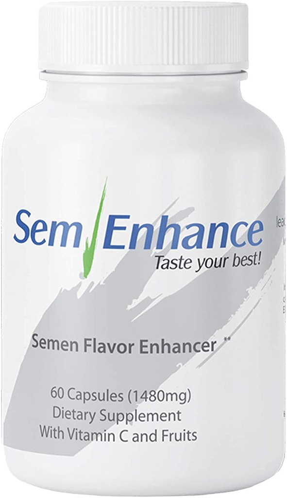Semenium - Vytvořte si své sperma chuť ovoce Men 's Formule s ananasem & Vitamin C - Ovocný -Základem pro muže - 60 Kapsle