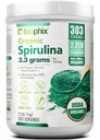 biophix Organic Spirulina Powder, 2.2 Lbs 100% Pure Spirulina Blue Green Algae Powder, Vegan, Non GMO, Non- Ozářené, USDA Certified, Nejlepší protein Superfood