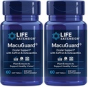 Life Extension MacuGuard Ocular Support with Saffron & Astaxanthin - Eye Health Supplement for Health Vision - with Lutein, zeaxanthin, Meso-zeaxanthin - Gluten- Free, Non-GMO - 60 softgels