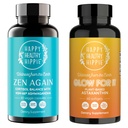 Šťastný zdravý hippie záblesk pro to Astaxanthin dodatek & Zen opět Cortisol Manager
