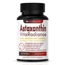 Astaxanthin dodatek s Omega-3, vitamin E & Lutein - 60 Kapsle pro Super Antioxidant Support, Energy Boost, Duševní Clarity & Eye / Kožní péče - Triple- Akční vzorec (Výkonný Antioxidant Complex)