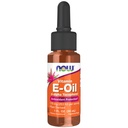 Nyní Potraviny Doplňky, Přírodní vitamin E- olej tekutý (D- Alpha Tocopherol), Antioxidant Protection *, 1- Ounce