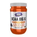Nyní Potraviny Sportovní výživa, BCAA (rozvětvený řetězec aminokyselin) Big 6, Grape Flavor, 600 Grams