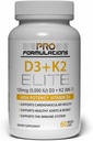 Pro aplikace MD D3 + K2 Elite - Vitamin D3 + Vitamin K2 - 60 Day Supply - High- Potency, Bioavailable MK- 7