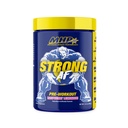 MHP Strong AF, Pre- cvičení, budování svalů, síla, výkon, Creatine, Shilajit, Beta Alanin, Citruline, Alpha- GPC, Malina Lemonade, 40 Služeb