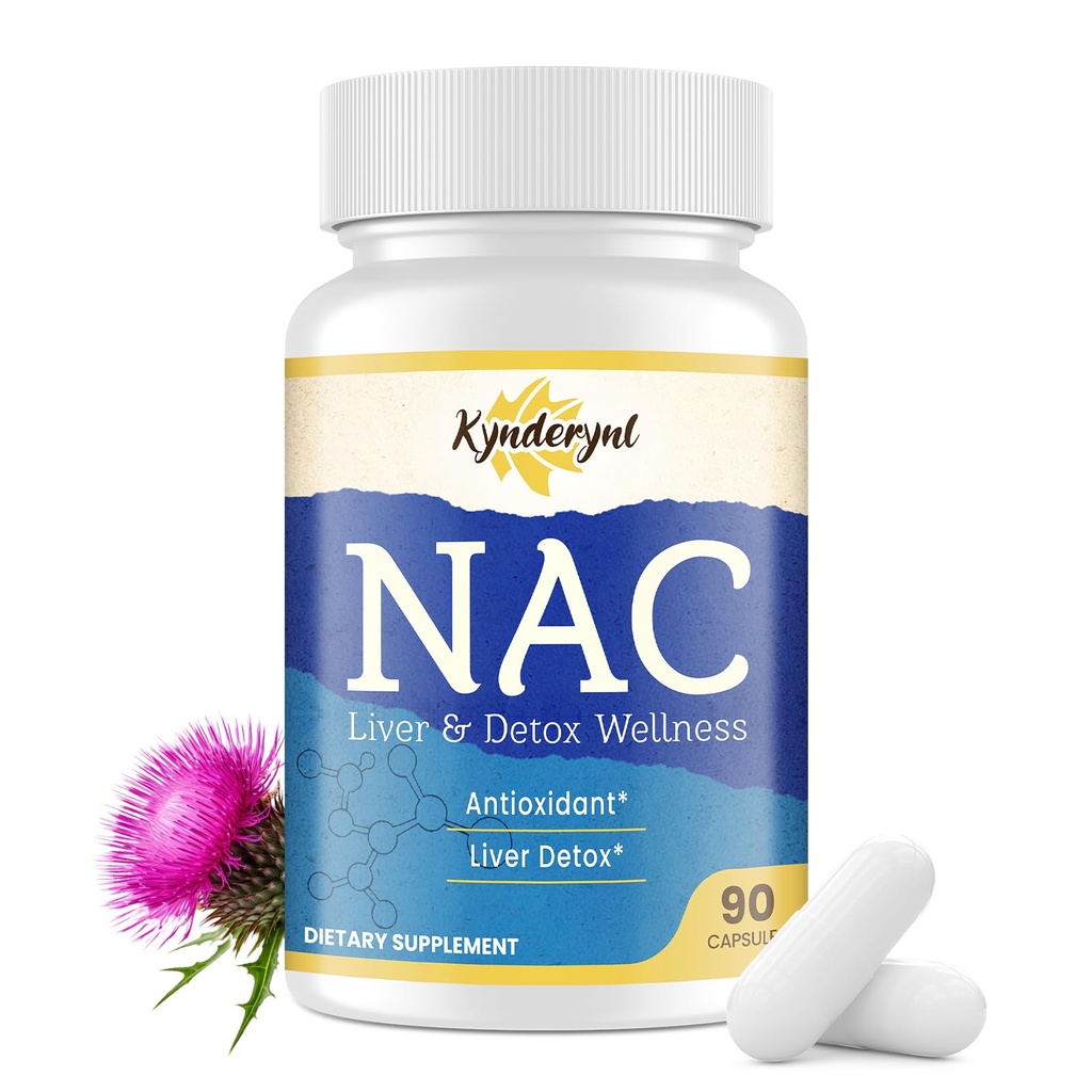 Doplněk NAC N- acetyl cystein criterium 124; vysoká dávka NAC 1000mg pro játra focused criterium 124; N- acetyl- L- cystein s mléčným thistle & Glutathione criterium 124; NAC kapsle 90- Count Vegan