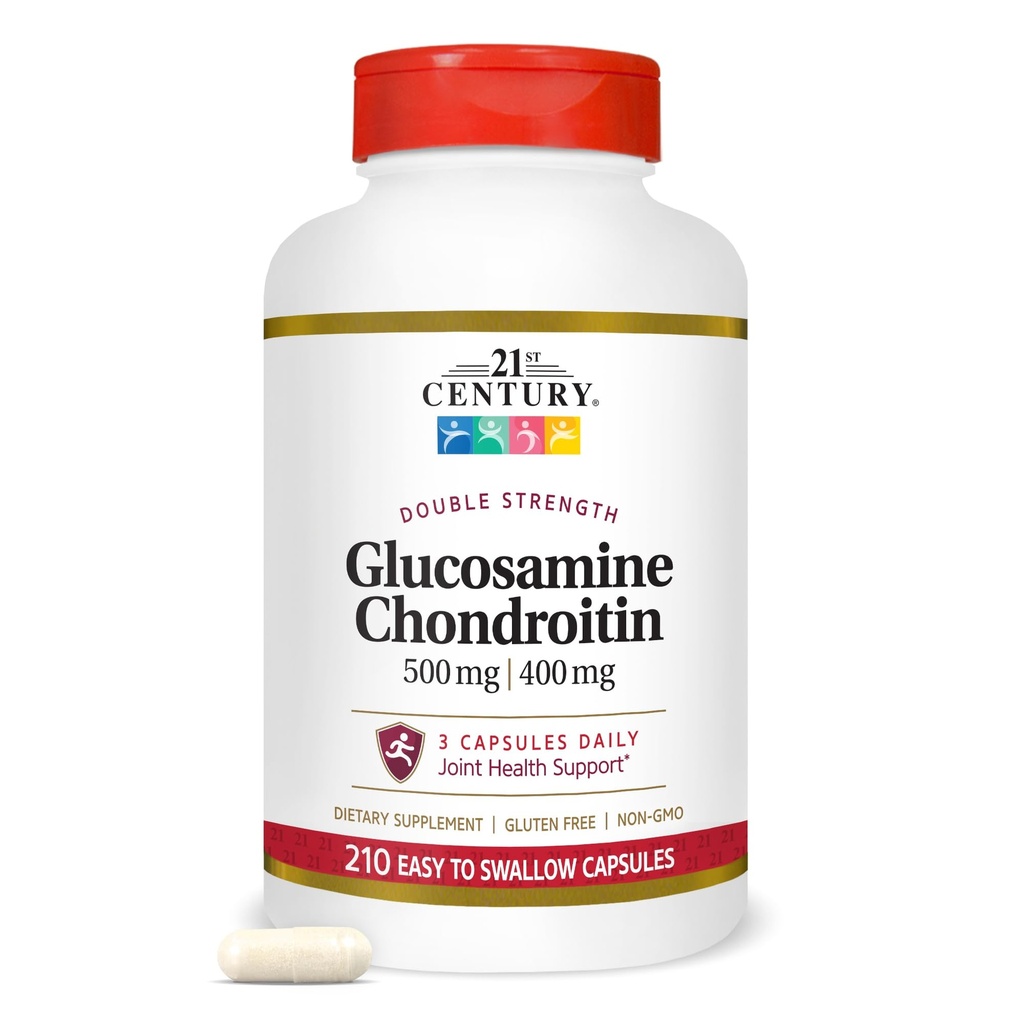 21. Století Glucosamine Chondroitin 500 / 400mg - Double Force, cp 210 Count