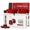 Skratch Labs Energy Chews CARL 124; Kofeinové žvýkačky pro běh, cyklistiku a sportovní výkon CARL 124; Gel Alternative CARL 124; Sour Cherry (10 Pack) CARL 124; Gluten Free, Vegan