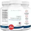 Dr. Westin Childs PHAR124; Leptin Resistance Rx - Přírodní Leptin Sensitizer Supplement pro ženy pro štítné žlázy, Metabolické zdraví, Vitalita, Energie, Focus with Glycosaminoglycany, Vitamin C - 60 ct