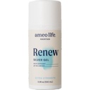 Ameo Life Extra Strength Koloidní stříbro Gel 35 ppm - pH vyvážený, strukturovaný stříbrný gel pro zdravou pleť, malé kusy, škrabky a popáleniny - přírodní péče o omlazení (100ml)