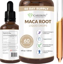 Maca Root Liquid Drops CLANE124; Premium Organic Maca Root Extract CLANE124; Maca Supplement for Enhanced Mood & Vitality CLANE124; 60 Servings CLANE124; 4 Fl Oz