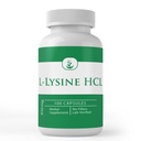 PRŮVODNÍ INGREDIENTY L- lysin HCL (100 tobolek) Vždy čisté, žádné přísady nebo plniva, laboratorní ověření