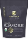 Sunwarter Fiber dodatek Prebiotic Organic Affair124; Vegan Fiber Dodatek Plant- Powered Gut Health Booster s čistými ingrediencemi pro stravitelné Harmony cf124; Vegan & Non- GMO cf124; 8oz Pouch (30 SRV) být v pořádku