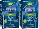 Nature 's Way Extra Strength (1) Fortify Probiotic, Probiotics for Digestive Health, Prebiotics, 50 Billion Live Cultures, Digestive & Imunitary Health Support *, 30 Kapsle, (Balení po 2)