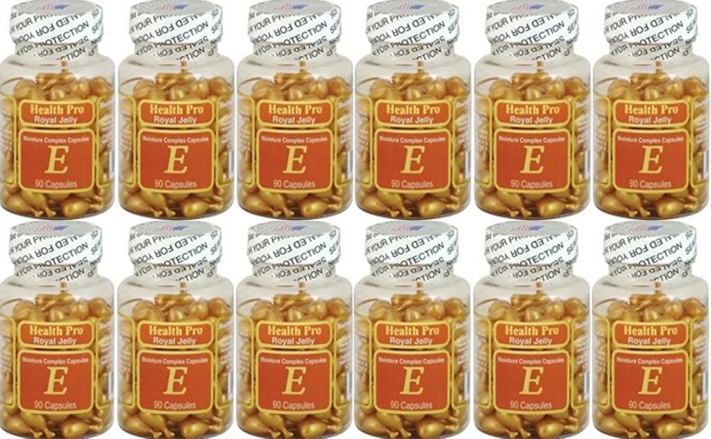 NU- Health Royal Jelly Vitamin E Moisture Complex (90 tobolek) - 24 balení