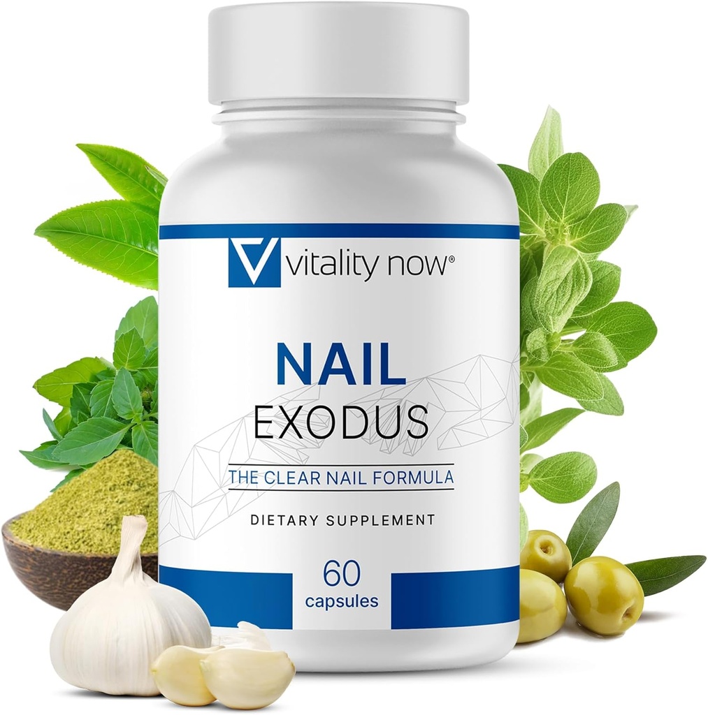 Exodus nehtů - Vitalita Zdravé nehty - Premium Formule pro zdravější nohy - 60 Kapsle