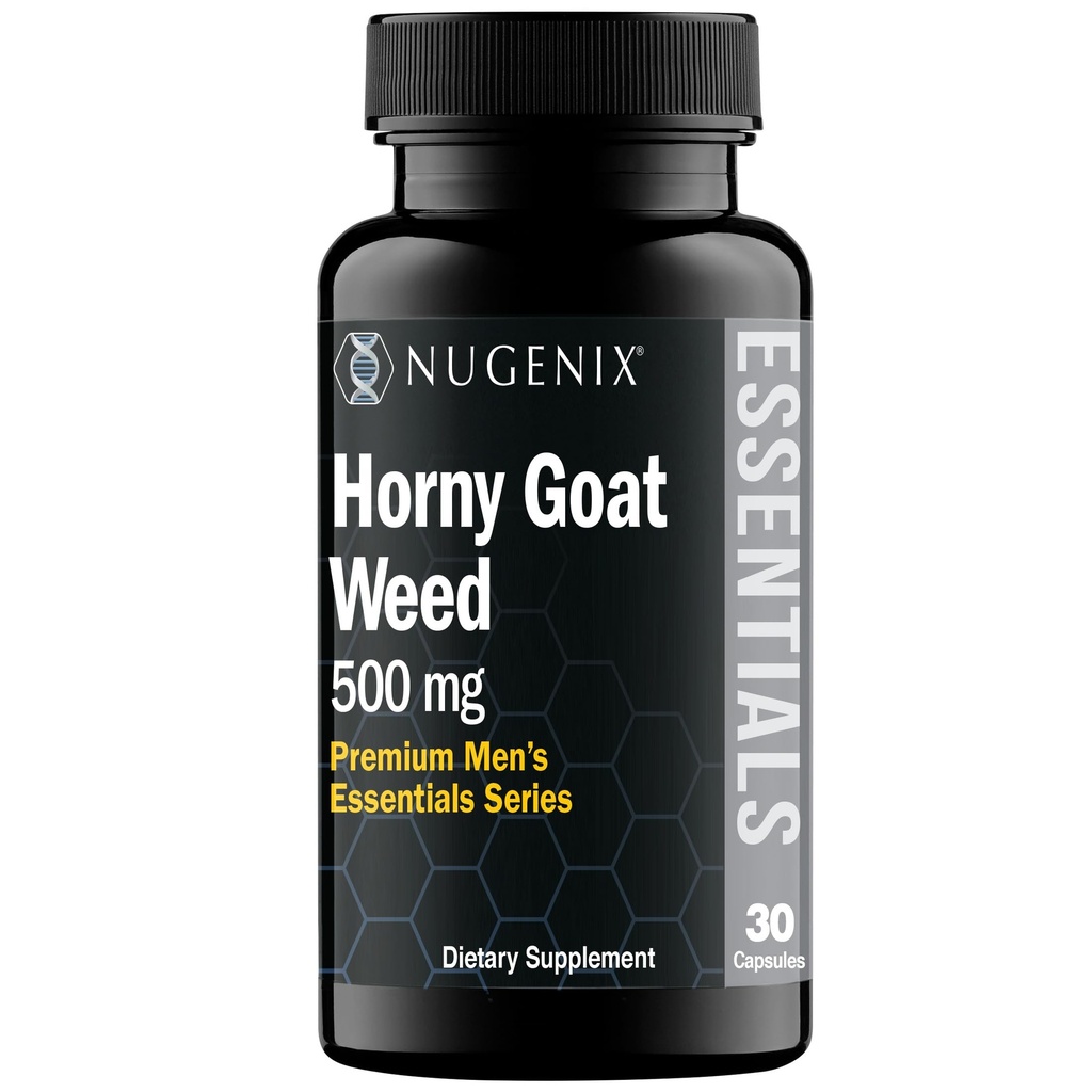 Nugenix Essentials Horny Goat Weed Extract - Epimedium Extract - 30 Kapsle