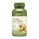 GNC Herbal Plus Ginger Root 550mg Dodatek, Podporuje stravitelné zdraví, 100 Služeb