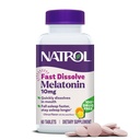 Natrol Fast Rozpusťte melatonin 10 mg, Melatonin doplňky pro klidový spánek, Podpora spánku pro dospělé, 60 Citrus- ochucené tablety, až 60 denní dodávky