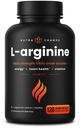 NutraChamps L- Arginine Supplement 1000mg + L- Citrulline 250mg & Beet Root - Nitric Oxide Booster for Heart Health, Energy & Stamina - Extra Strength Amino Acid Complex - 120 Vegan Kapsle