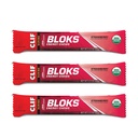 CLIF BLOKS - Energy Chews - Strawberry- Non- GMO - Plant Based Food - Rychlé palivo pro cyklistiku a běžecké cvičení Snack (2.1 Ounce Packet, 3 Počet)