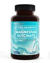 BioEmlem Glycinát hořečnatý se zinkem - 300mg Chelated Magnesium Supplement - High Absorption Vegan Non- GMO 2- in-1 Complex - Imunitní podpora, Svaly, Nervy - 90 Kapsle