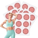 MOLATIN 30PCS Body Management Patches, Unisex Wellness Patches (růžová)