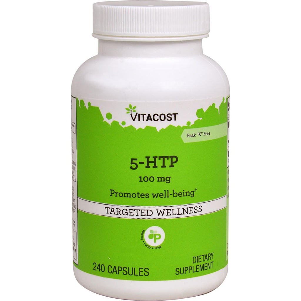 Vitacost 5- HTP - 100 mg - 240 tobolek