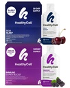 Healthycell REM doplněk pro spánkovou pomoc + Imunitní Super Boost doplněk Bundle