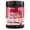 Optimum Nutrition Amino Energy - Předcvičení se zeleným čajem, BCAA, aminokyseliny, Keto Friendly, Green Coffee Extract, Energy Powder - Fruit Fusion, 65 Servings (Balení květen Vary)