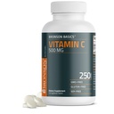Bronson Vitamin C 500 MG Podporuje zdravý imunitní systém a antioxidant ochranu, Non- GMO, 250 Vegetariánských tablet