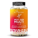 Další Gen Multivitamin pro ženy - 22 Optimalizovaných vitamínů pro imunitu, krásu, mozek, energii, kosti a srdce - Vitamin C, D, E, K, železo, B6 a DHA - 60 Vegetariánských měkkých kapslí (Balení květen Vary)