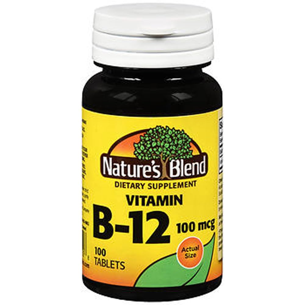 Vitamin B12 100 mcg tablety - 100 ct, balení po 2 ks