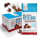 Dr. Boz - Keto BHB Powder - Holandská čokoláda, 20 Sachets - Zvýšení energie a snížení chutě - Max Strength Dietary Supplement - USA Made - 11.7oz (332g)