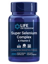 Life Extension Super Selenium Complex, 200 mcg - 3 Formy selenu, Vitamin E - Cellular Health & Longevity Support - Gluten- Free, Non- GMO, Vegetariánské, 1 denně - 200 Kapsle