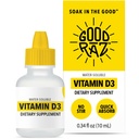 Vitamin D3 Kapky pro dospělé 4- měsíční zásoba - Water- rozpustný tekutý vitamín D, non-GMO, Kosher dodatek - Snadné Absorb, No Stir, Flavorless D3 kapalný pro potraviny nebo nápoje