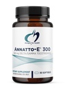 Design pro zdraví Annatto-E 300 mg Tocotrienoly - DeltaGold vitamin E Complex Dodatek s Delta + Gamma Tocotrienols - Kardiovaskulární, Zdravé stárnutí + Antioxidant Support - Non- GMO (30 Softgels)
