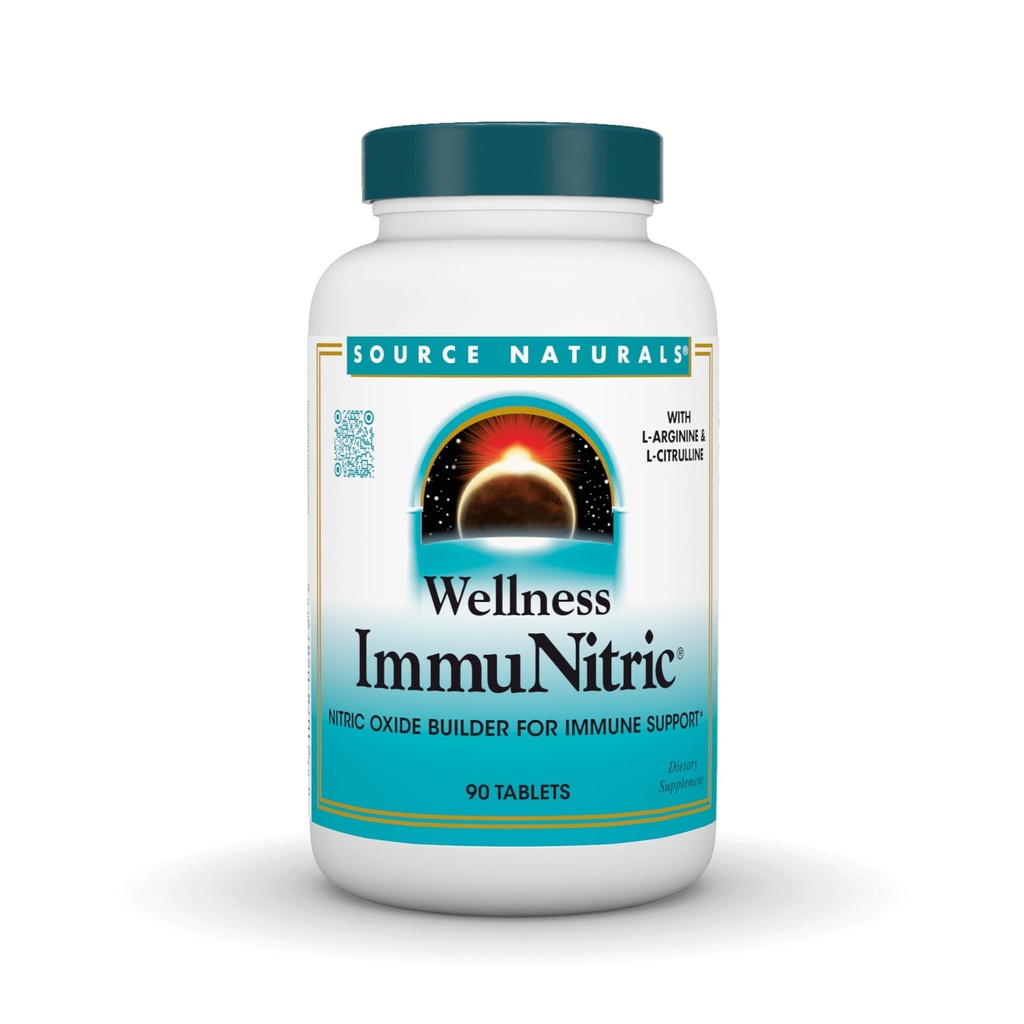Zdroj Naturals Wellness Immunitric, Nitric Oxide Builder for Imunitary System Support * - 90 Tablety