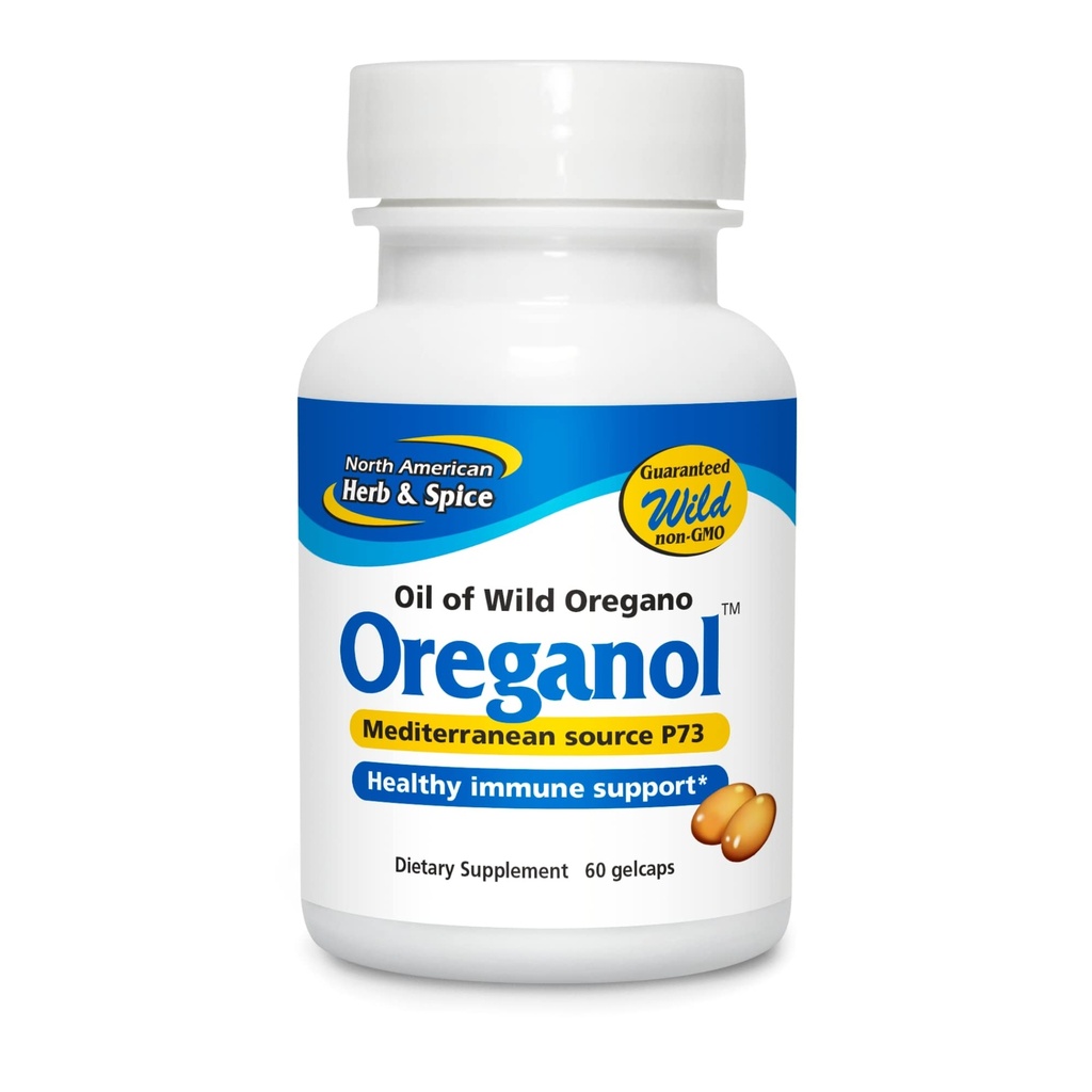 Severní Amerika Herb and Spice, Oreganol P73 Gel- Kapsle, 60- Počet