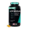 JYM dodatek věda Omega JYM Fish Oil 2800mg, High potency Omega 3, EPA, DHA, DPA pro mozek, srdce, a společná podpora 120 měkkých gelů