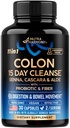 Colon Cleanse - 15 Day Cleanse pro ženy a muže - Senna credi124; Cascara cambogia cambogia 124; Probiotika & Fiber - Digestion & Detox - Defloating & Bowel Movement - Natural & Vegan - Made in USA, 30 Kapsle