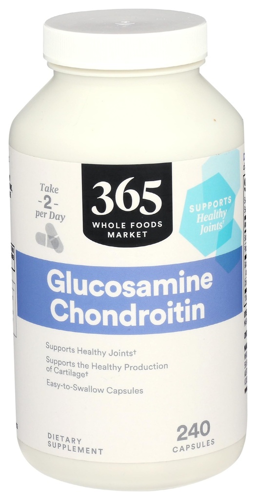 365 od Whole Foods Market, Glucosamine Chondroitin, 240 Count