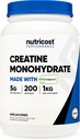 Nutricost Creapure ® Creatine Monohydrát Prášek 1KG