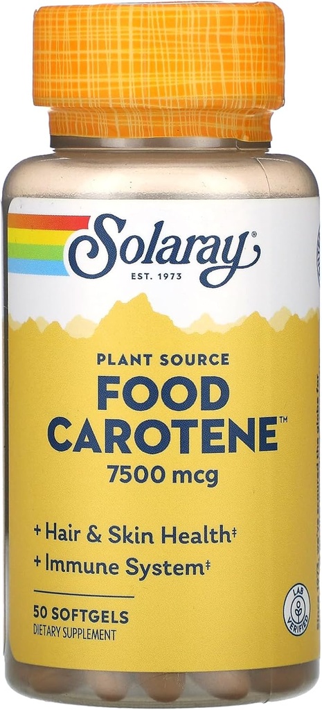 SOLARAY Potravinový karoten